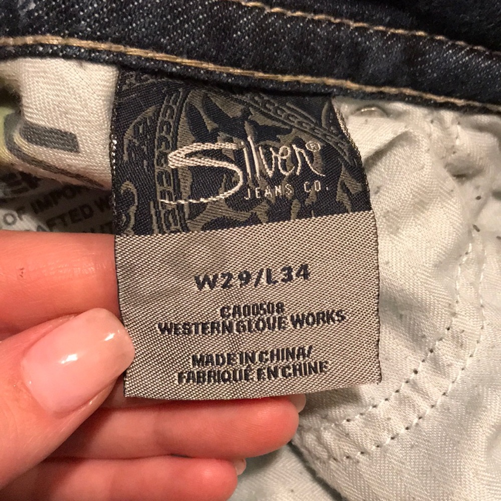 Silver Jeans Size 29 - Picture 3 of 3